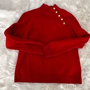 Chaps Red Sweater